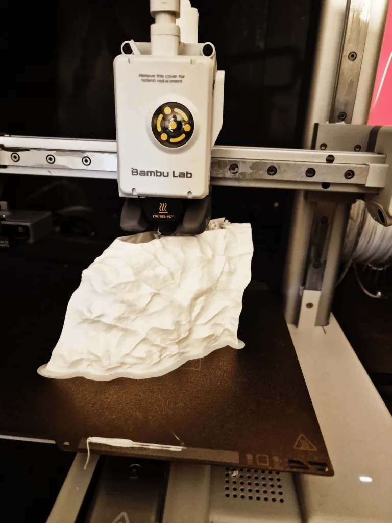 Testing for 3d print aquarium decor problems with a test print on my bambu lab printer