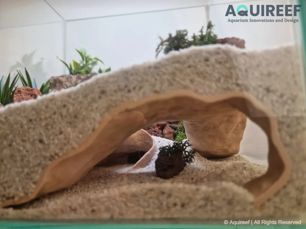 Aquireef Custom Print Blog showcasing the Riptide aquarium terrarium fish hide cave decoration 3 min