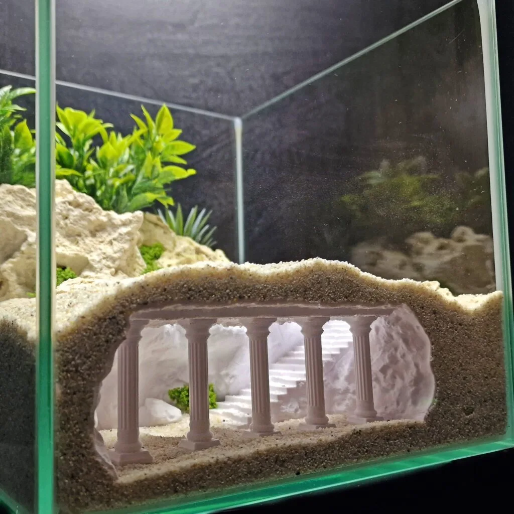 Aquarium and Terrarium 3D Print Designs Collection - the Echoes of Rome Cave by Aquireef