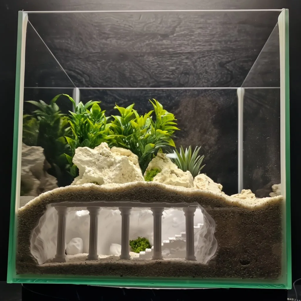 Aquarium and Terrarium 3D Print Designs Collection - the Echoes of Rome Cave by Aquireef