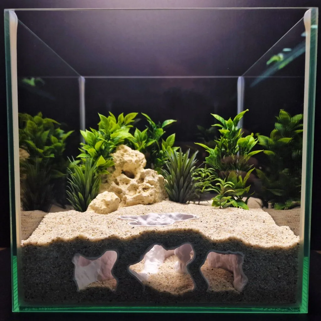 The Atlantis series Aquarium and Terrarium 3d printed cave - by Aquireef