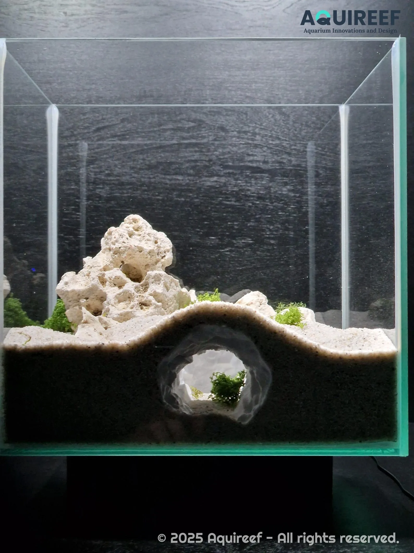 Vortex Cave - Aquarium & Terrarium decor cave | Critter underground hide | Fish, shrimp, reptile pets house | 3D Printable STL - Image 2