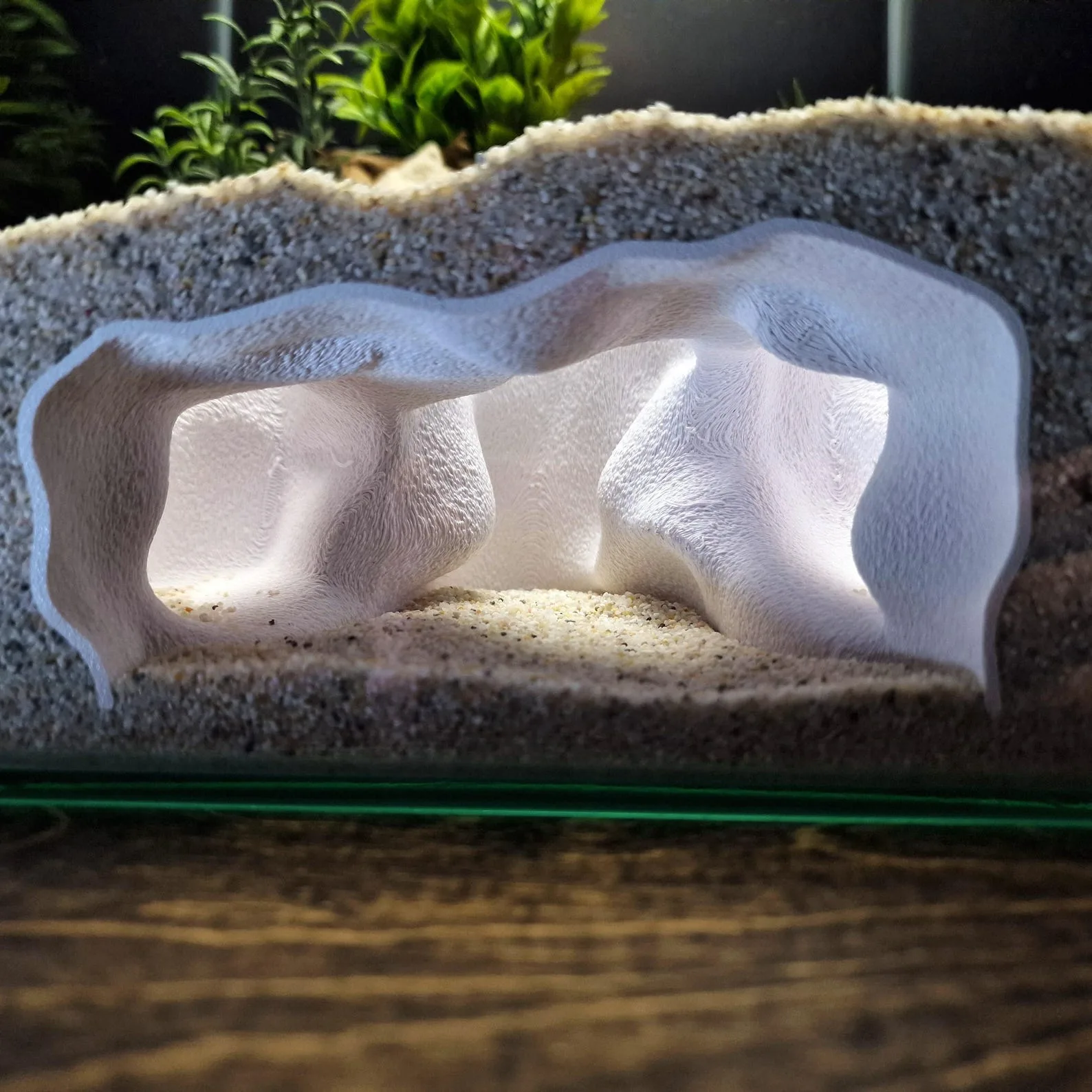 Ocean Cradle - Aquarium & Terrarium decor cave | Critter underground hide | Fish, shrimp, reptile pets house | 3D Printable STL - Image 5