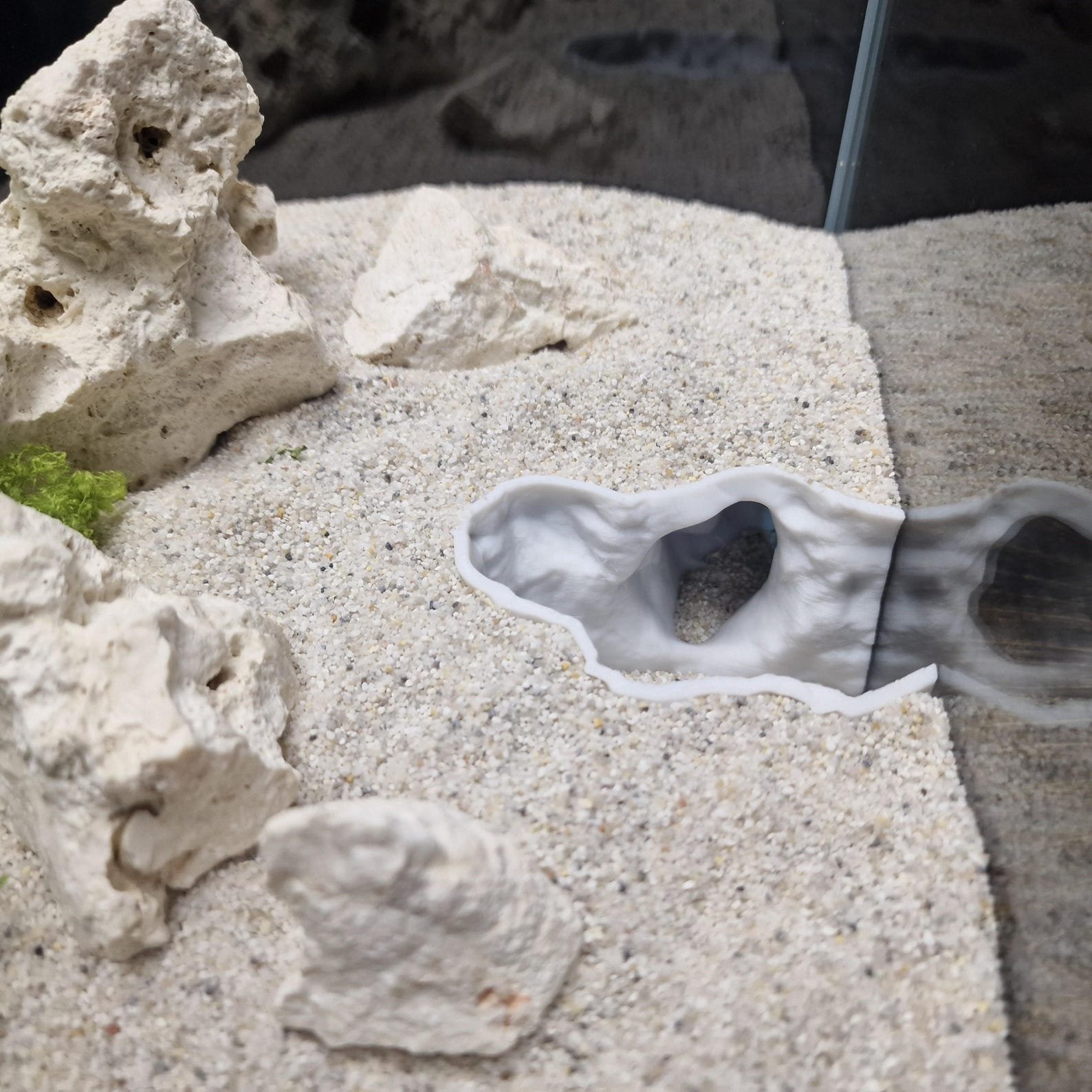 ReefSand - Aquarium & Terrarium decor cave | Critter underground hide | Fish, shrimp, reptile pets house | 3D Printable STL - Image 4