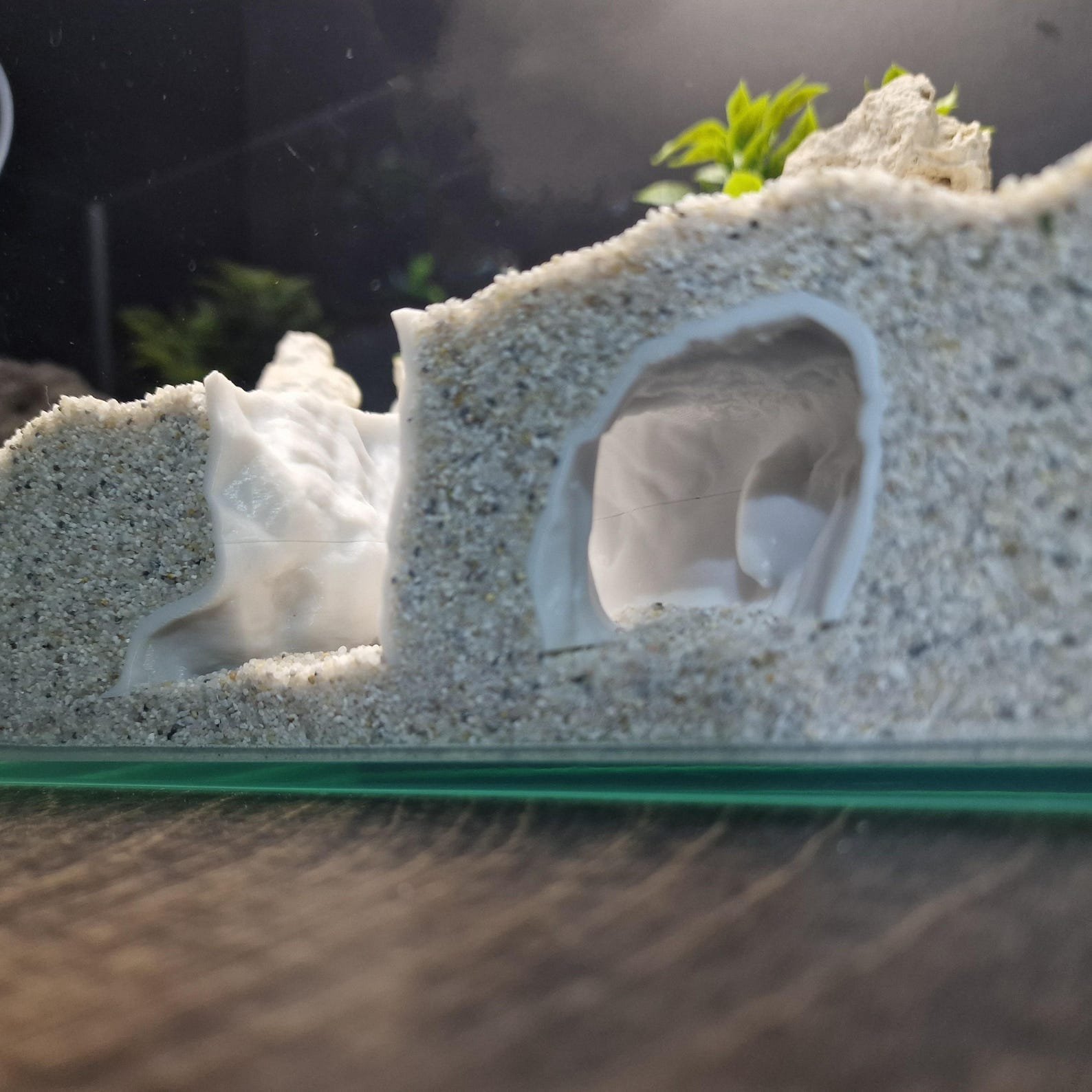 ReefSand - Aquarium & Terrarium decor cave | Critter underground hide | Fish, shrimp, reptile pets house | 3D Printable STL - Image 5