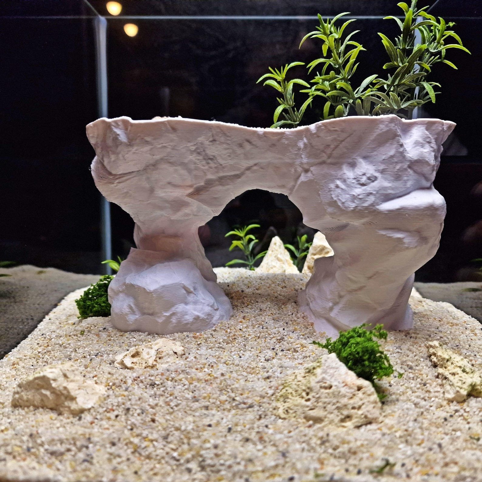 Rocky Gates - Aquarium & Terrarium decor cave | Critter underground hide | Fish, shrimp, reptile pet house | 3D Printable STL - Image 5