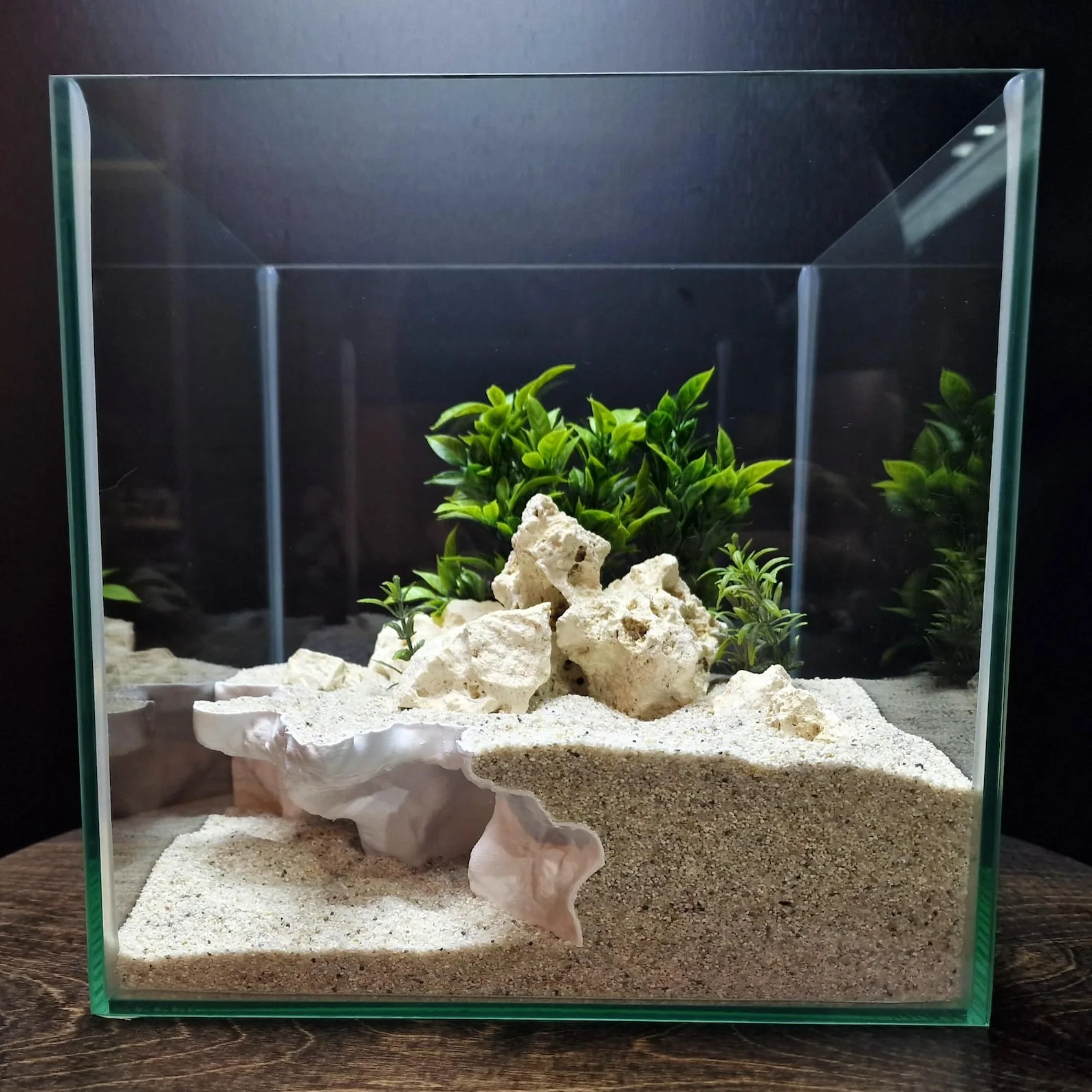 AquaVault - Aquarium & Terrarium decor cave | Critter underground hide | Fish, shrimp, reptile pets house | 3D Printable STL - Image 2