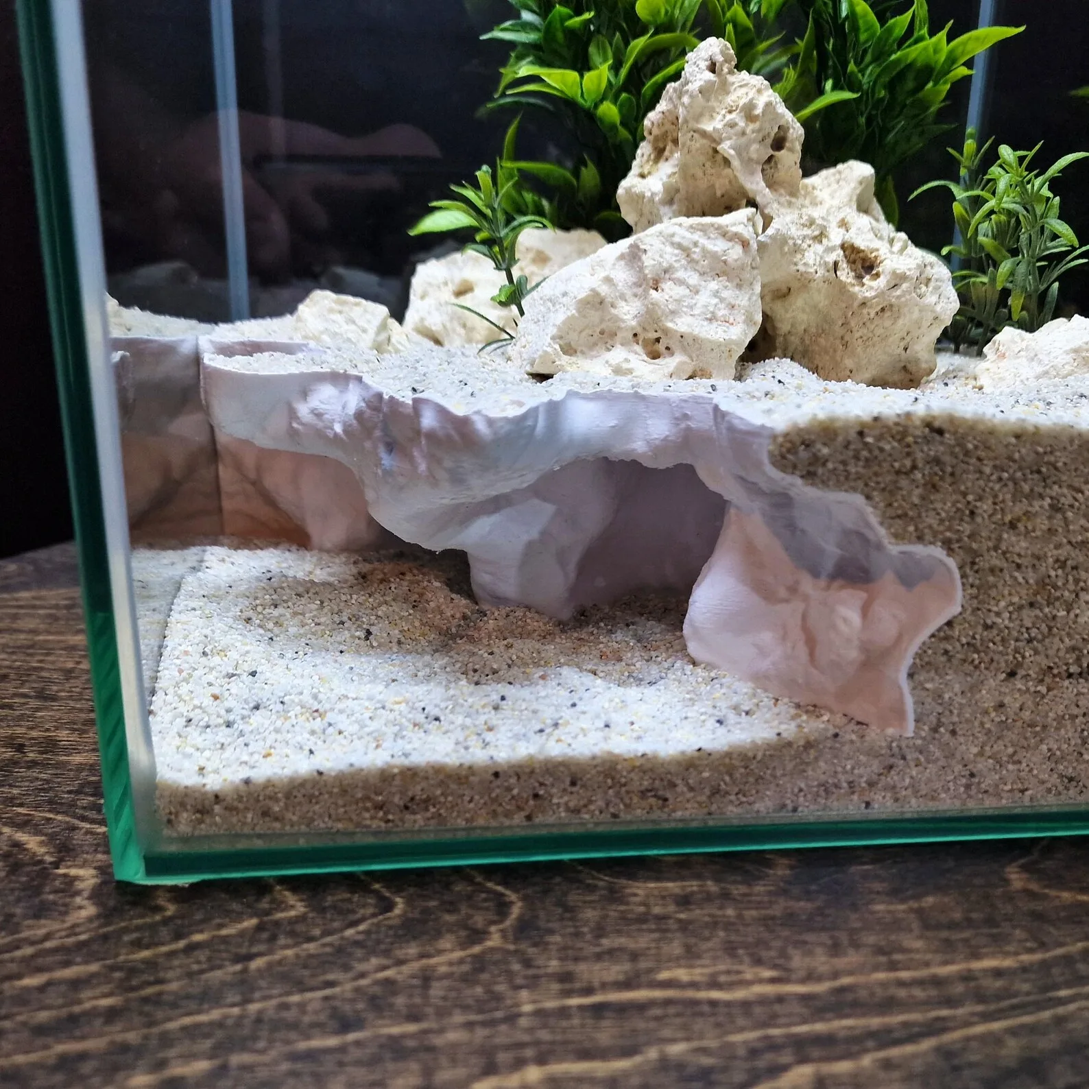 AquaVault - Aquarium & Terrarium decor cave | Critter underground hide | Fish, shrimp, reptile pets house | 3D Printable STL - Image 6