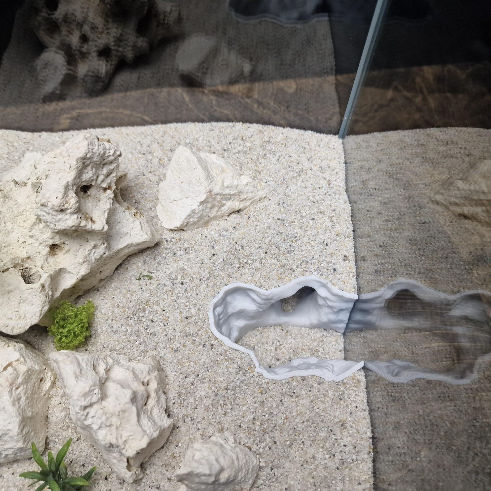 ReefSand - Aquarium & Terrarium decor cave | Critter underground hide | Fish, shrimp, reptile pets house | 3D Printable STL - Image 6