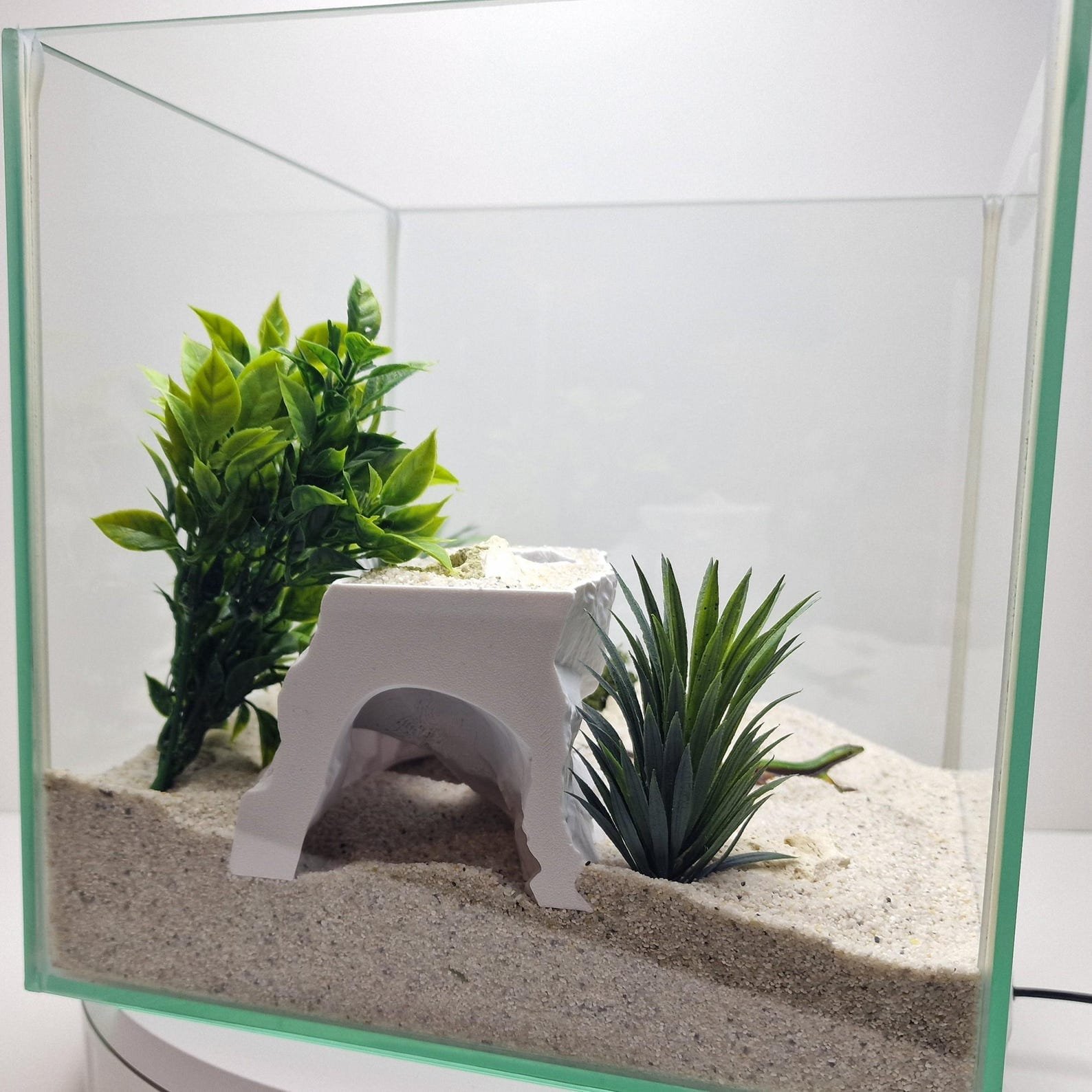 Siren's Refuge - Aquarium & Terrarium decor cave | Critter underground hide | Fish, shrimp, reptile pet house | 3D Printable STL - Image 6